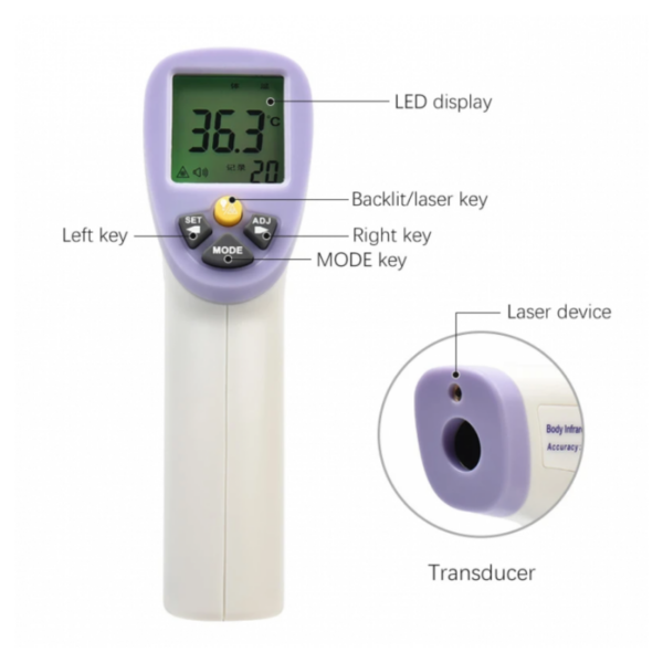 Infra red non contact thermometer-2