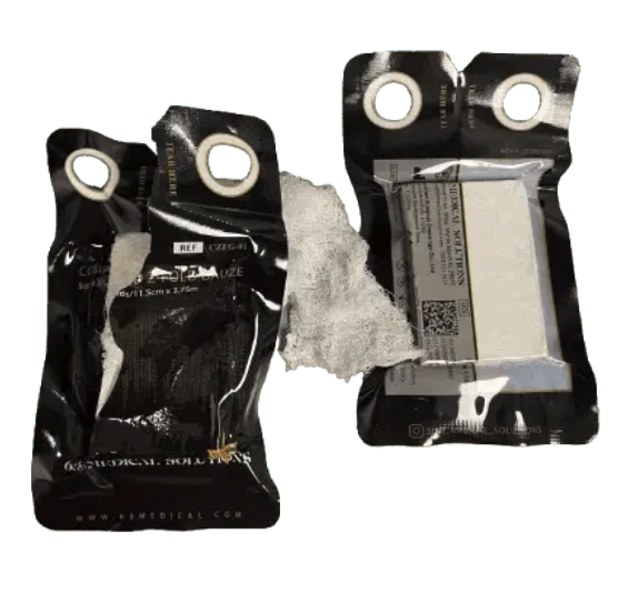 Z-Fold Compressed Gauze